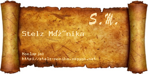 Stelz Mónika névjegykártya